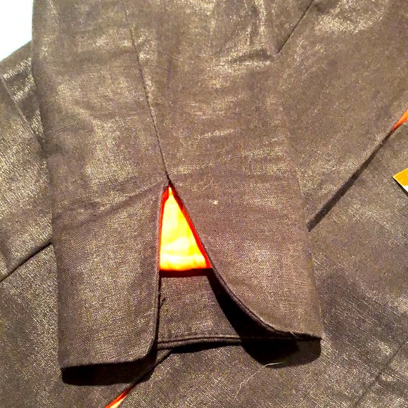 Black Linen Blazer - Picture 10 of 10
